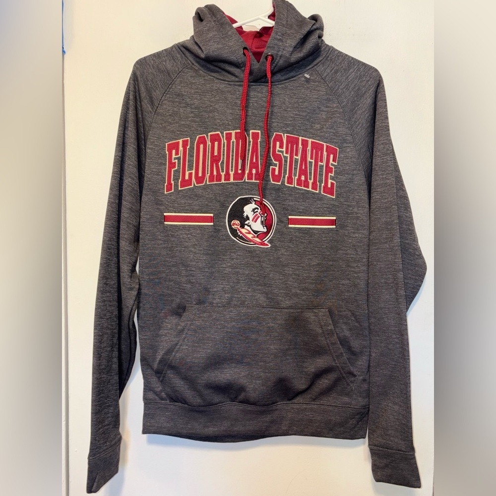 Florida State Seminoles Colosseum Grey Hoodie Men S